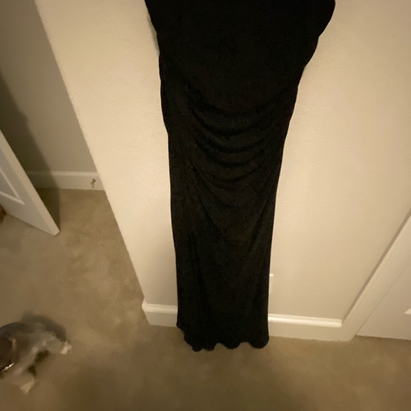 Cachet Black Long Dress size 10 - Picture 3 of 13